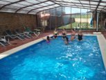 Casa rural Haritzalotz, piscina :: Agroturismo en Navarra