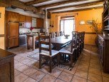 Cocina y comedor de casa rural Etxeberria, Oskoz :: Agroturismos en Navarra
