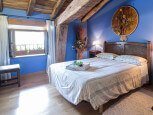 Dormitorio de casa rural Etxeberria, Oskoz :: Agroturismos en Navarra