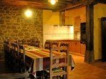 Comedor de casa rural Ballenea, Erratzu, valle de Baztan :: Agroturismo en Navarra
