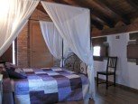Dormitorio de casa rural Enarakabi, Urrizelqui :: Agroturismos en Navarra